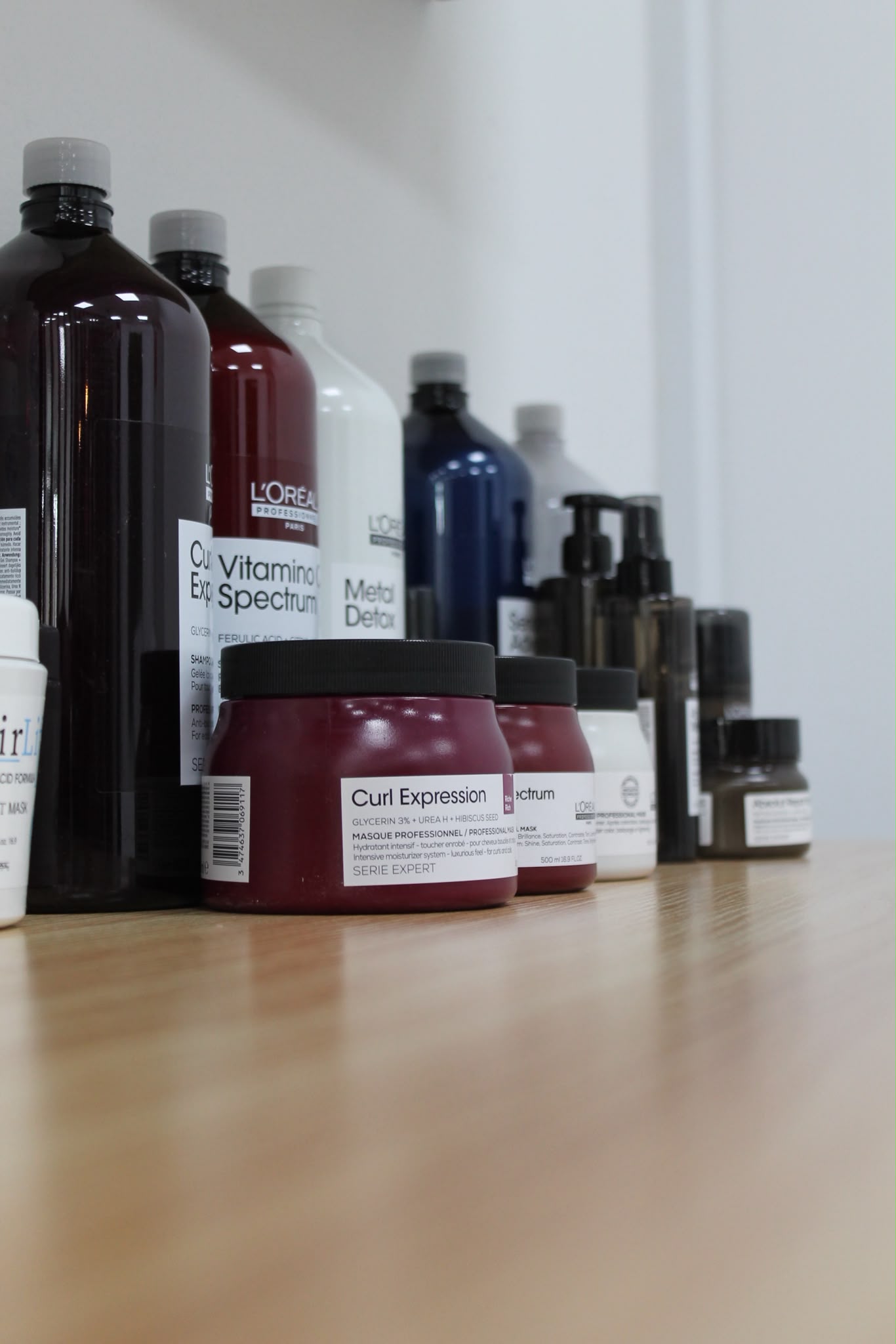 Productos profesionales de peluquería
